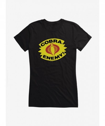 G.I. Joe Cobra Enemy Girls Junior T-Shirt