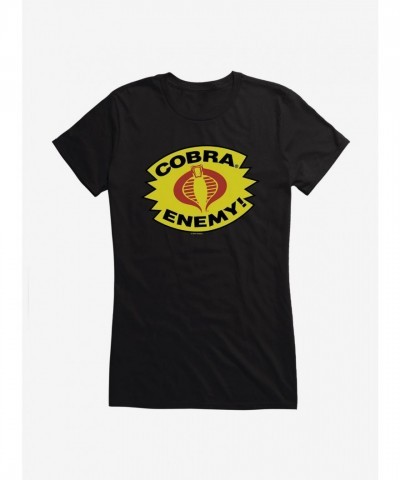 G.I. Joe Cobra Enemy Girls Junior T-Shirt