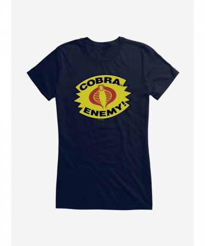 G.I. Joe Cobra Enemy Girls Junior T-Shirt