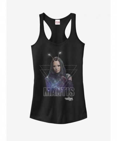 Marvel Guardians of the Galaxy Vol 2 Mantis Emotion Sensing Triangle Tank Top - Black
