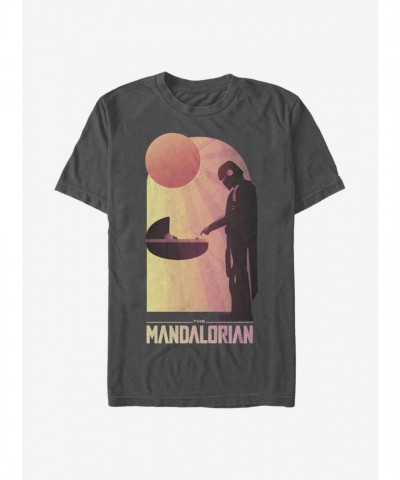 The Mandalorian Comfortable Warm Meeting T-Shirt for Men
