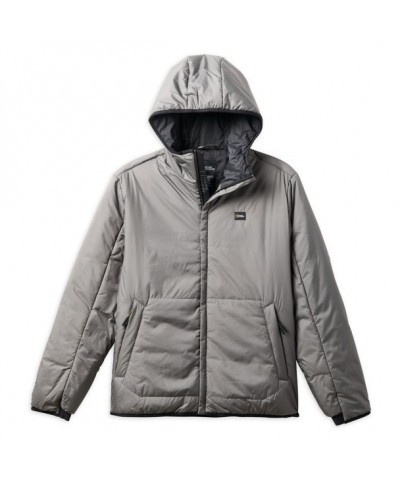National Geographic Men's Quilted Hooded Fleece Jacket