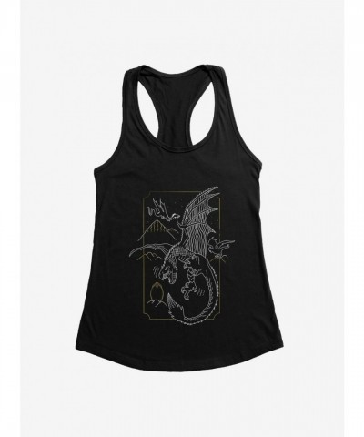 Harry Potter Inspired Dragon Flight Lightweight Girls Tank Top