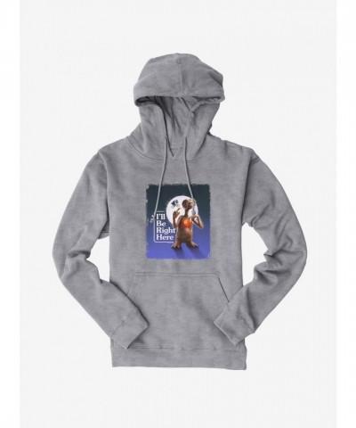 E.T. 40th Anniversary Hoodie - I'll Be Right Here Heart Light