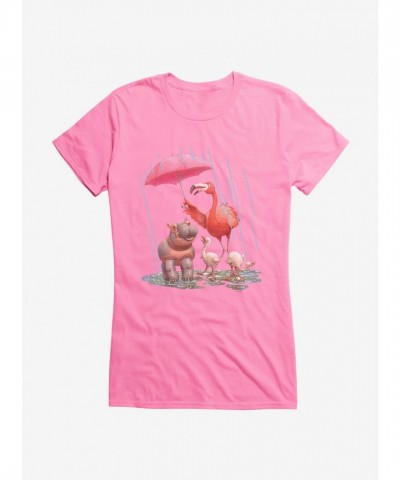 Fiona the Hippo Valentine's Day Graphic Tee for Girls