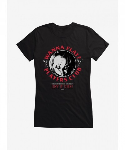Chucky Playtime Girls T-Shirt - Soft Junior Cotton Tee
