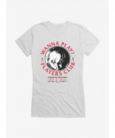 Chucky Playtime Girls T-Shirt - Soft Junior Cotton Tee