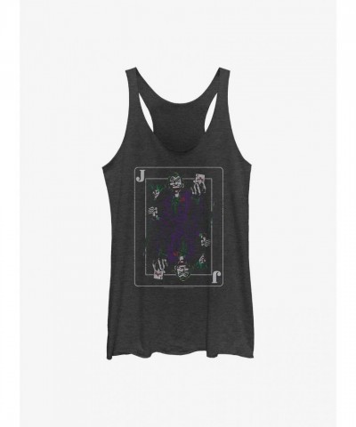 DC Comics Batman Jokers Wild Unisex Tank Top - Black