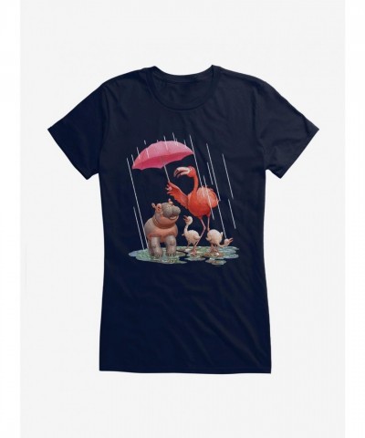 Fiona the Hippo Valentine's Day Graphic Tee for Girls