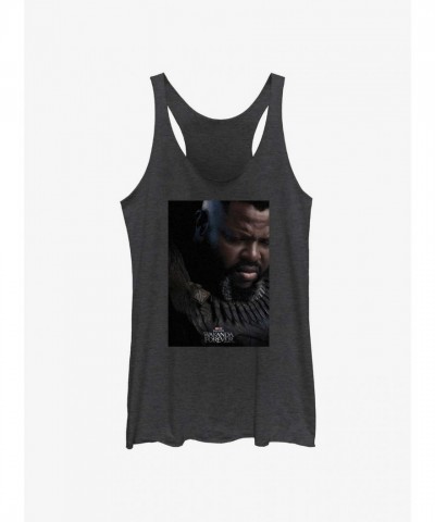 Marvel Wakanda Forever M'Baku Girls Tank Top - Black