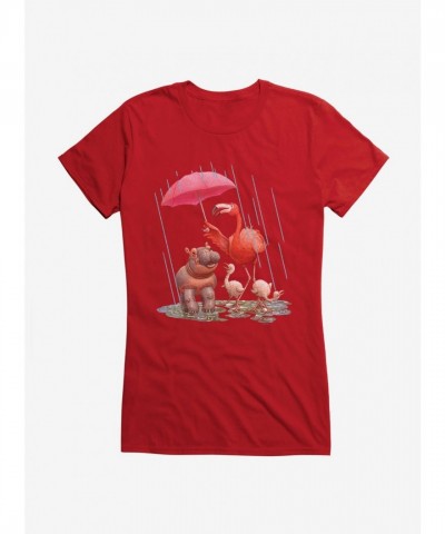 Fiona the Hippo Valentine's Day Graphic Tee for Girls