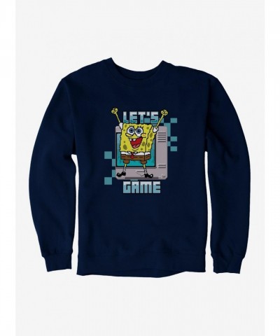 SpongeBob SquarePants Game-Themed Unisex Sweatshirt
