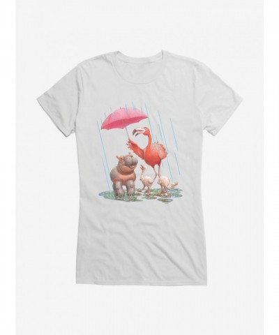 Fiona the Hippo Valentine's Day Graphic Tee for Girls