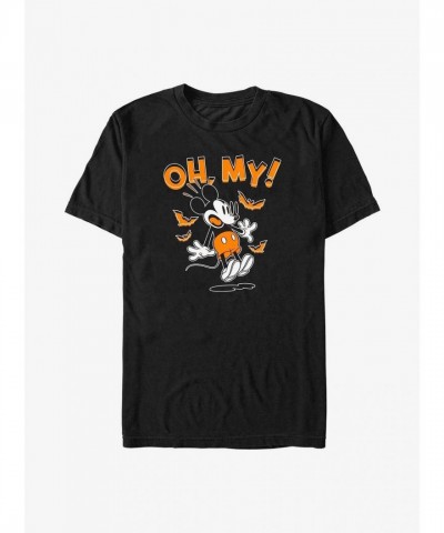 Disney Oh My Mickey T-Shirt for Men - Black
