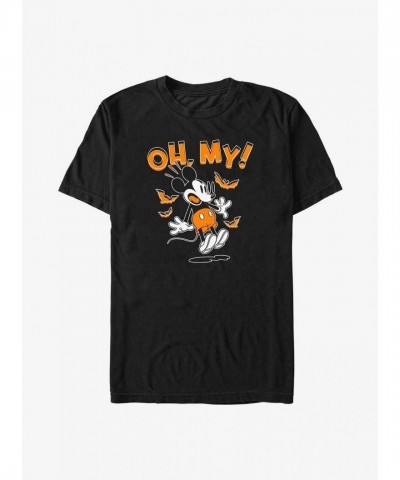 Disney Oh My Mickey T-Shirt for Men - Black