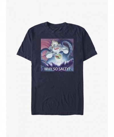 Disney The Little Mermaid Salty T-Shirt for Men - Blue