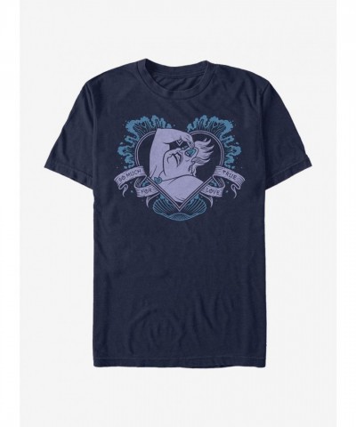 Disney True Love Ursula T-Shirt for Men - Blue