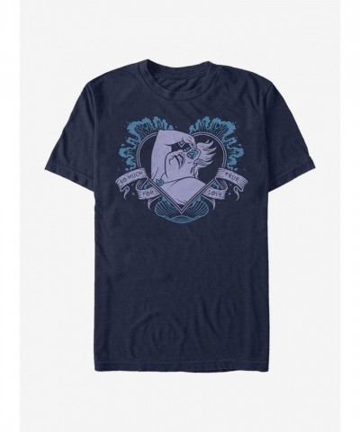Disney True Love Ursula T-Shirt for Men - Blue