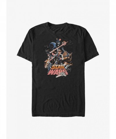 Star Wars Big & Tall T-Shirt - Stand and Fight Edition - Black