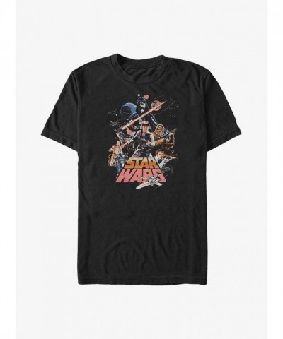 Star Wars Big & Tall T-Shirt - Stand and Fight Edition - Black