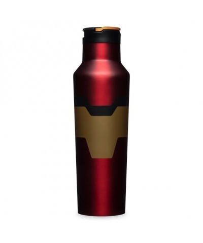 Iron Man Inspired Stainless Steel Water Bottle by Corkcicle