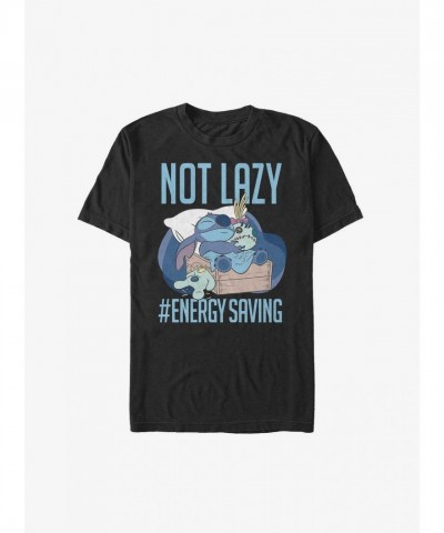 Disney Lilo & Stitch Soft Lightweight T-Shirt - Men's Black