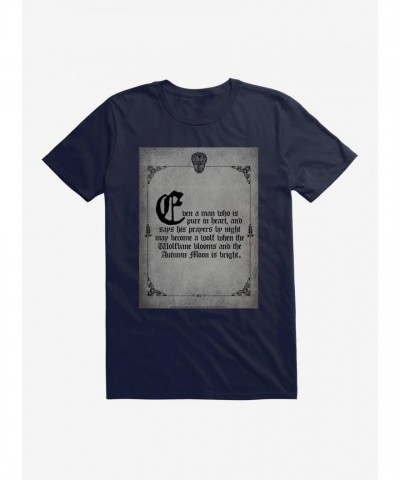 The Wolf Man T-Shirt for Men - Pure Heart Edition