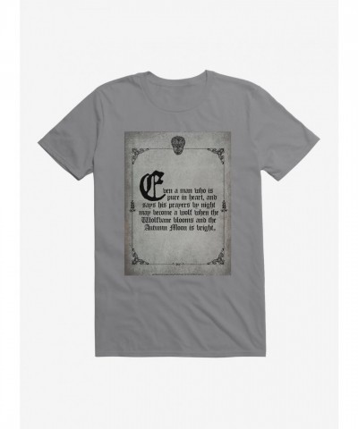 The Wolf Man T-Shirt for Men - Pure Heart Edition