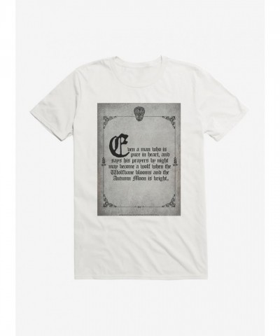 The Wolf Man T-Shirt for Men - Pure Heart Edition