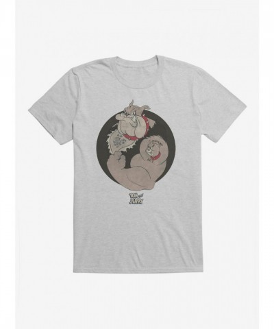 Tom & Jerry Classic Spike & Tyke Men's Cotton T-Shirt