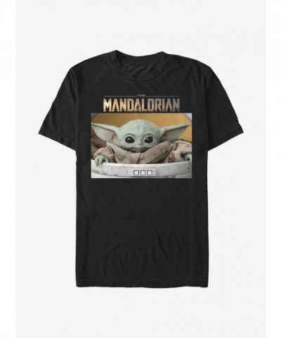 The Mandalorian Child Small Box T-Shirt for Men