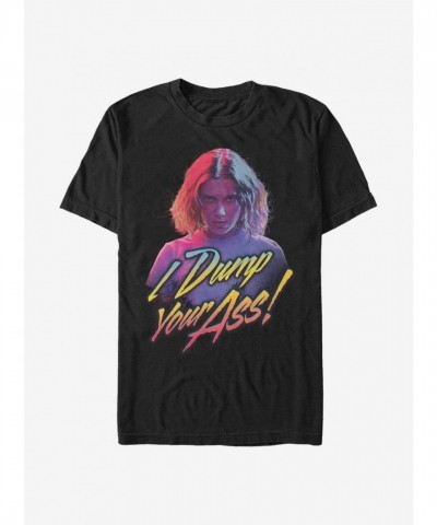 Extra Soft Stranger Things T-Shirt for Men - Black