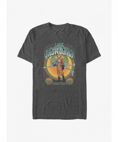 Star Wars Grey Luke Skywalker T-Shirt for Men
