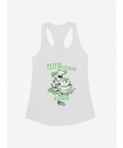 Aaahh!!! Real Monsters Great Monsters Never Lie Girls Lightweight Tank