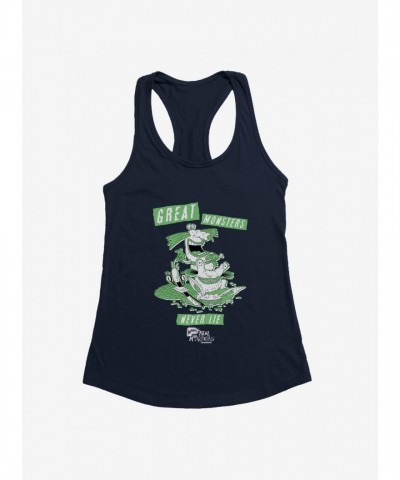 Aaahh!!! Real Monsters Great Monsters Never Lie Girls Lightweight Tank