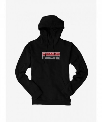 Star Trek Authentic Airlock Access Logo Men's Hoodie