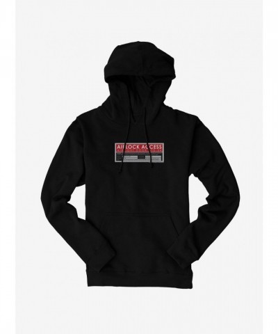 Star Trek Authentic Airlock Access Logo Men's Hoodie