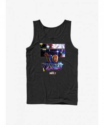 Marvel I Am The Watcher Graphic Tee - Black Men's Cotton Tank