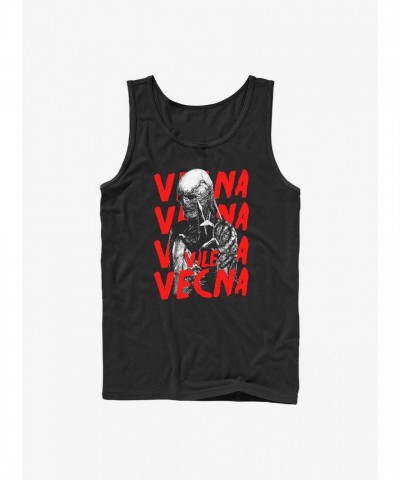 Stranger Things Vile Vecna Unisex Tank Top - Black