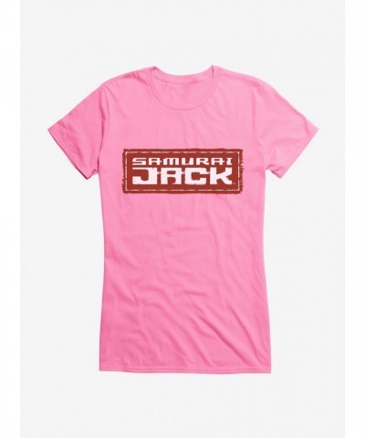 Samurai Jack Girls Bold Script T-Shirt