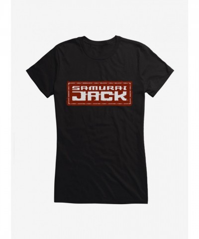 Samurai Jack Girls Bold Script T-Shirt