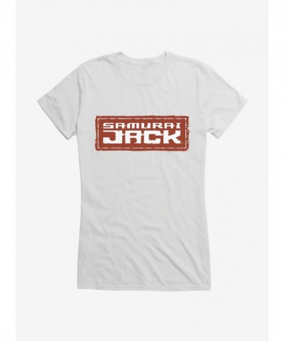 Samurai Jack Girls Bold Script T-Shirt