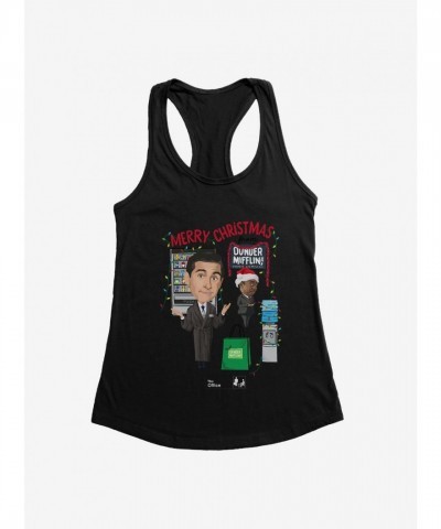 Dunder Mifflin Holiday Girls Tank Top