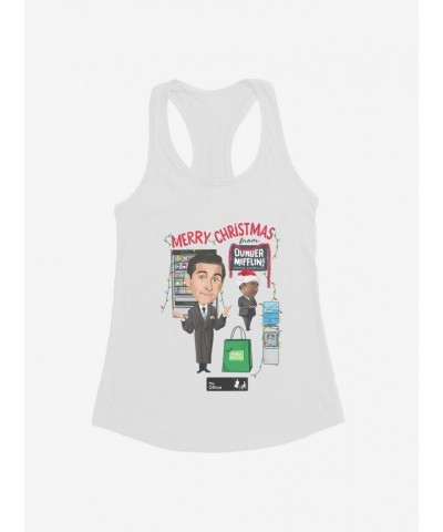 Dunder Mifflin Holiday Girls Tank Top