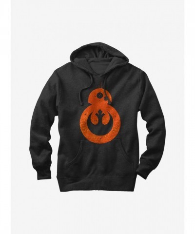 Star Wars Lightweight BB-8 Rebel Alliance Hoodie - Unisex Black