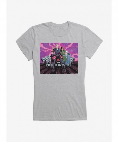 Doctor Who 12th Doctor Cartoon Tee for Girls