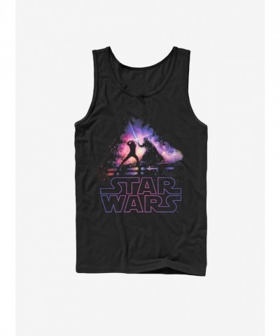 Star Wars Lightsaber Clash Unisex Tank Top - Black