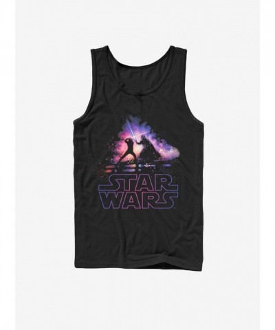 Star Wars Lightsaber Clash Unisex Tank Top - Black