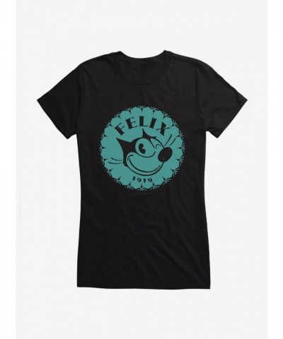 Felix Cat Logo Junior Girls Lightweight T-Shirt