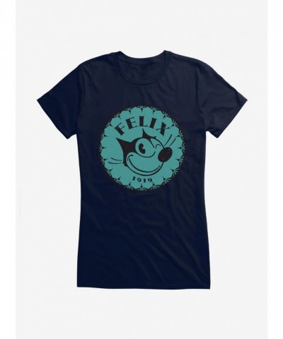 Felix Cat Logo Junior Girls Lightweight T-Shirt